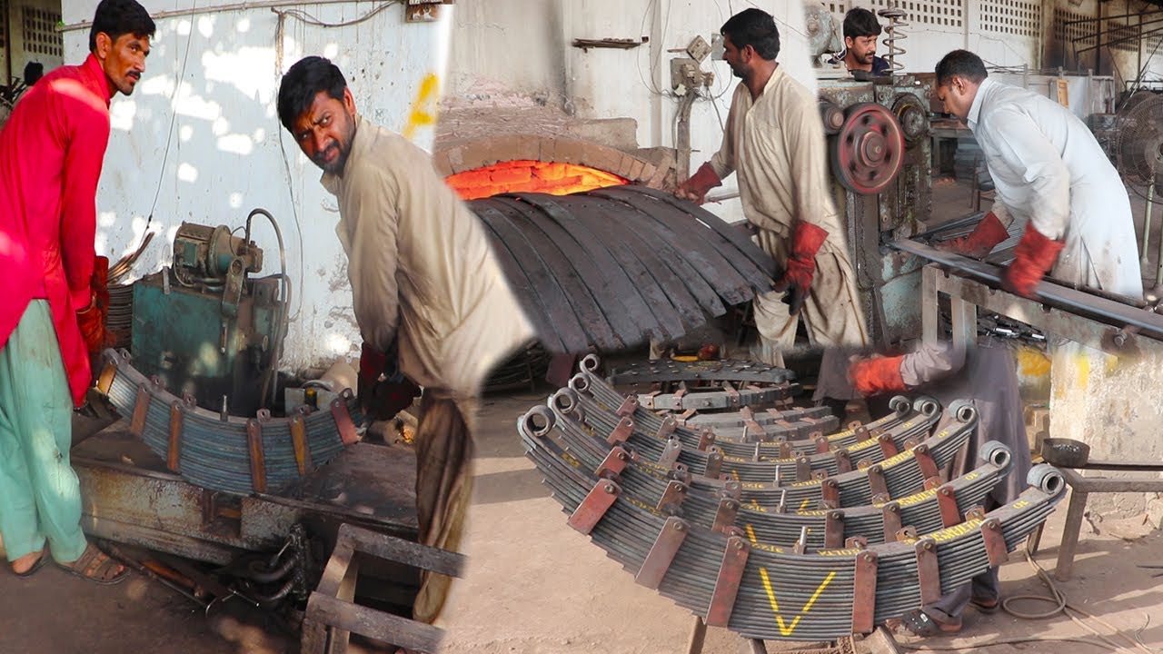 LEAF SPRINGS MANUFACTURING PROCESS MYSTERY REVEALED