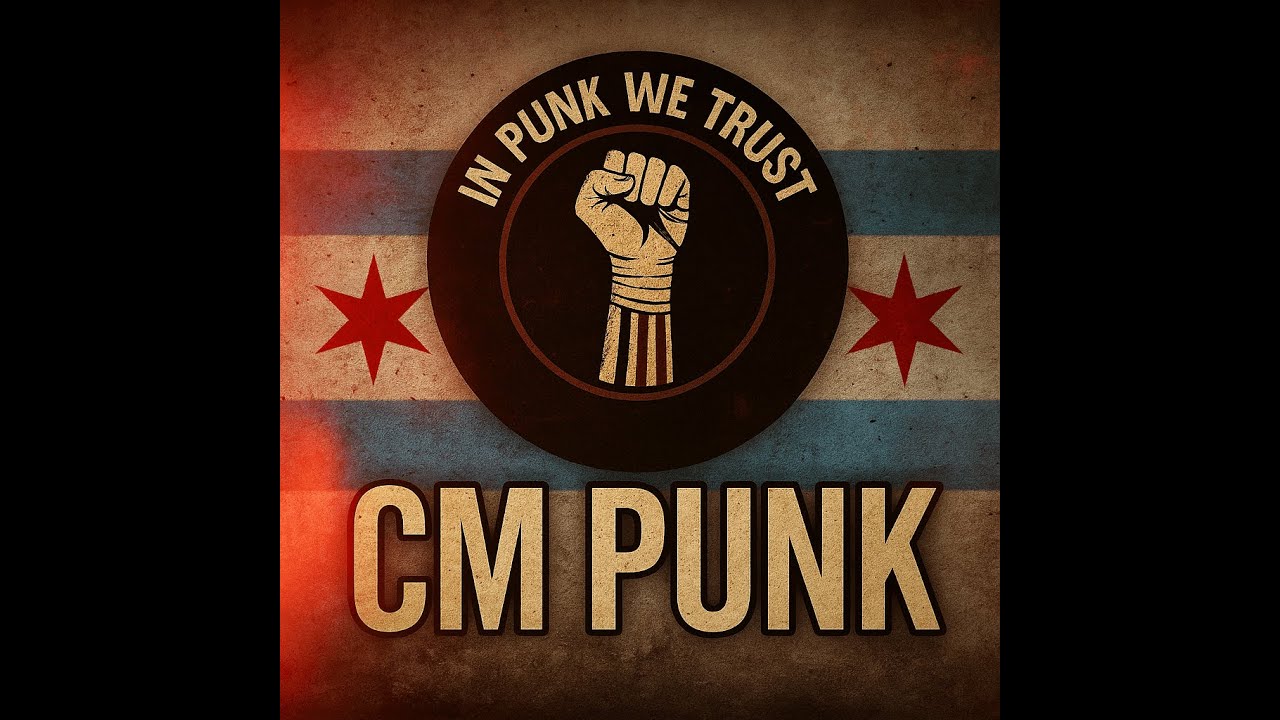 CM Punk | “In Punk We Trust” – Custom TitanTron (2025 Edition) I Used AI :)