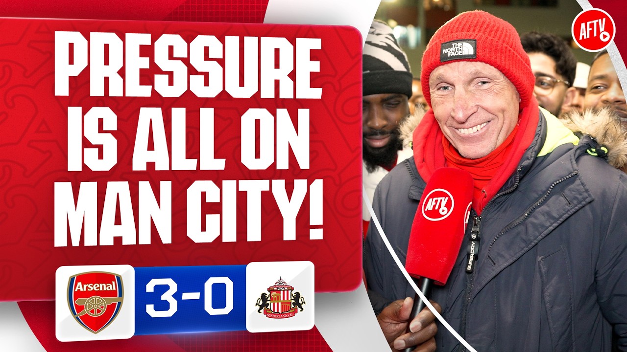 The PRESSURE Is All On Man City! (Lee Judges) | Arsenal 3-0 Sunderland