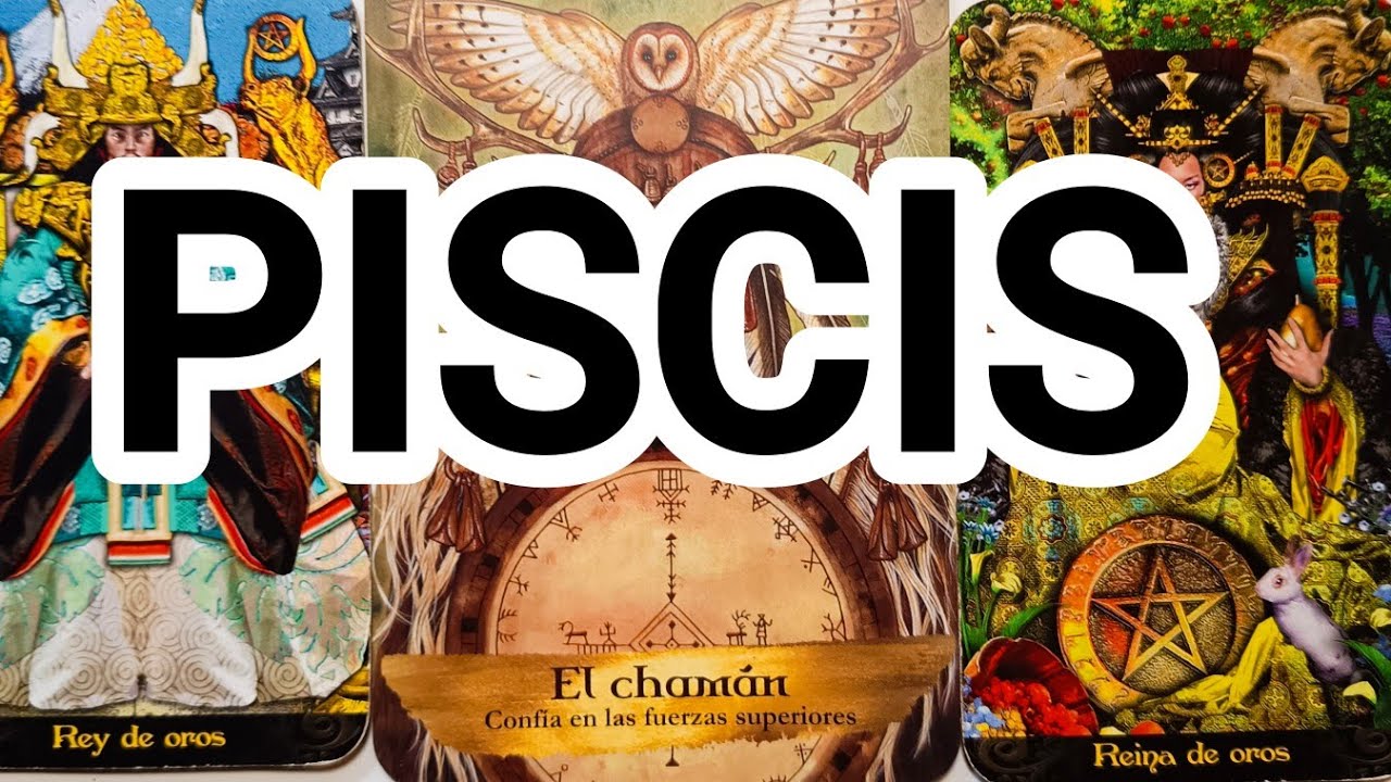 PISCIS  SUJÉTATE! QUE ESTO NO TE HABÍA PASADO JAMÁS!  ➡️TU GRAN CAMBIO SE ACERCA Y NO EXAGERO.