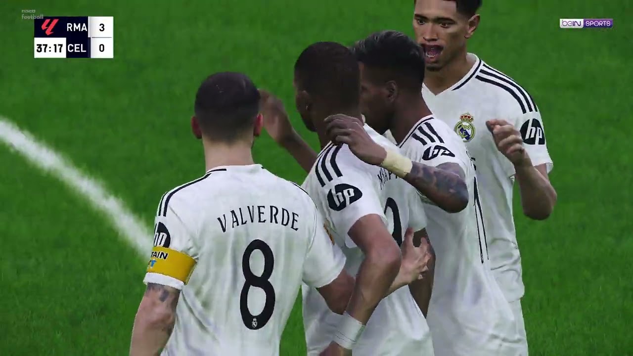 FL25 | Real Madrid vs Celta Vigo | La Liga