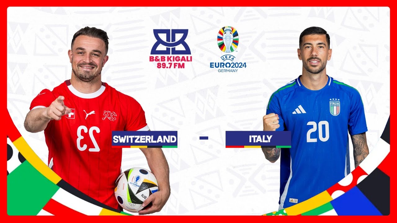 #BBEUROLIVEGAME2024||1/8|| FT ; SWITZELAND 2 - 0 ITALY