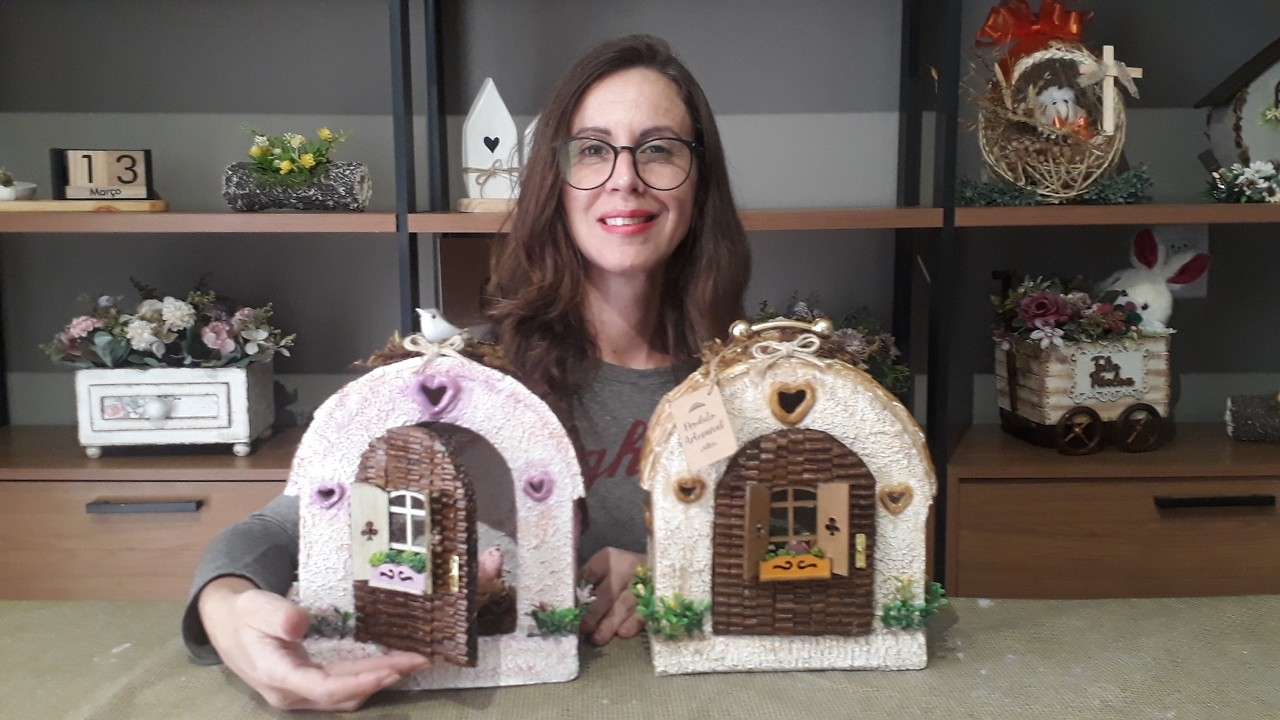 Transforme Caixas de Papelão em Lindas Casinhas Rústicas - Diy Artesanato Sustentável!