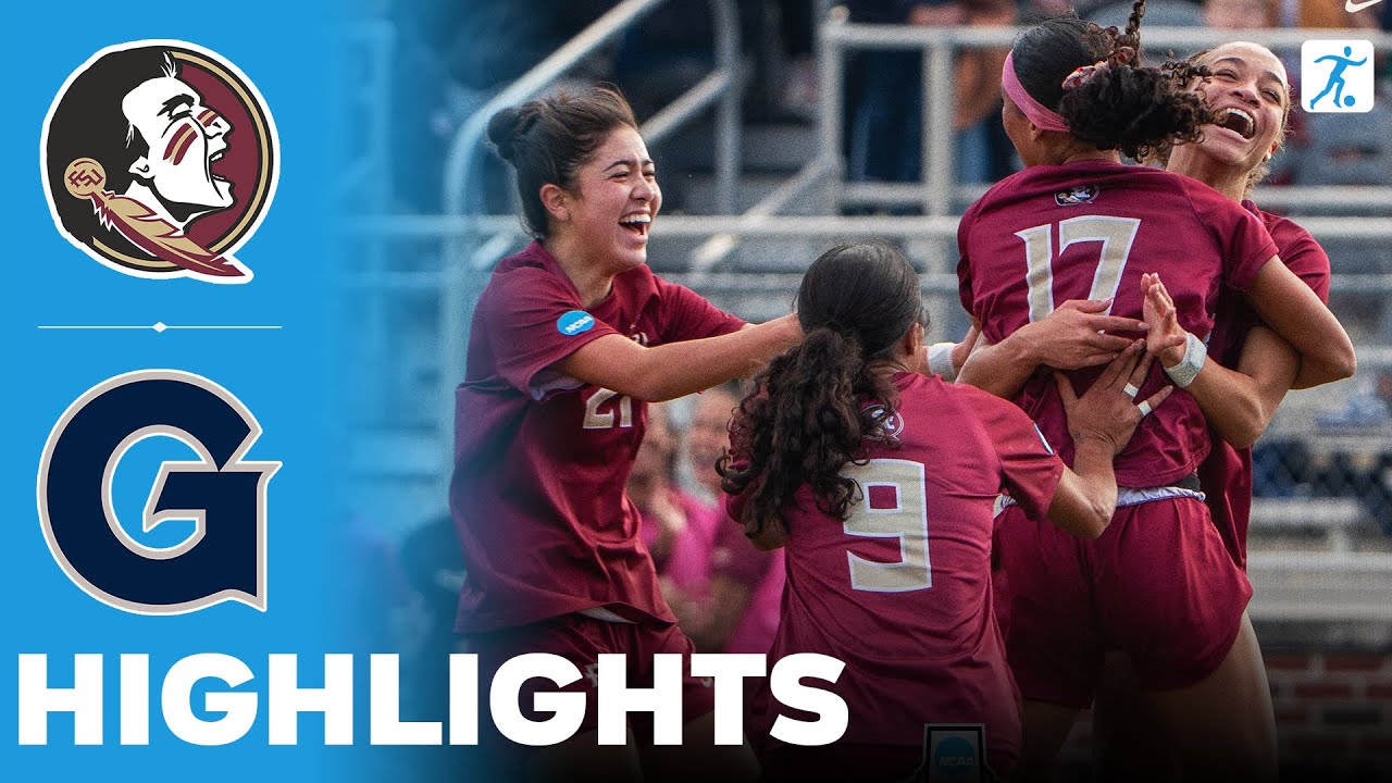 Florida State vs Georgetown | NCAA College Women's Soccer | Highlights - November 23, 2025