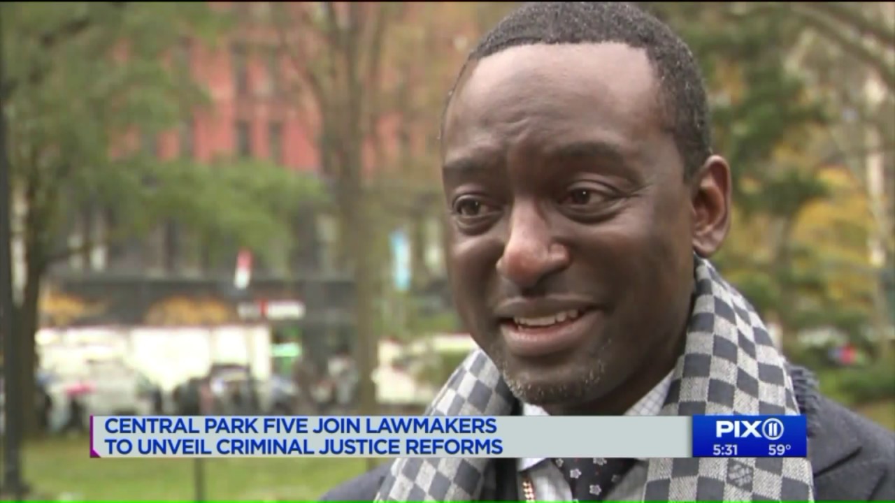 Central Park 5 join lawmakers to lay out criminal justice reforms