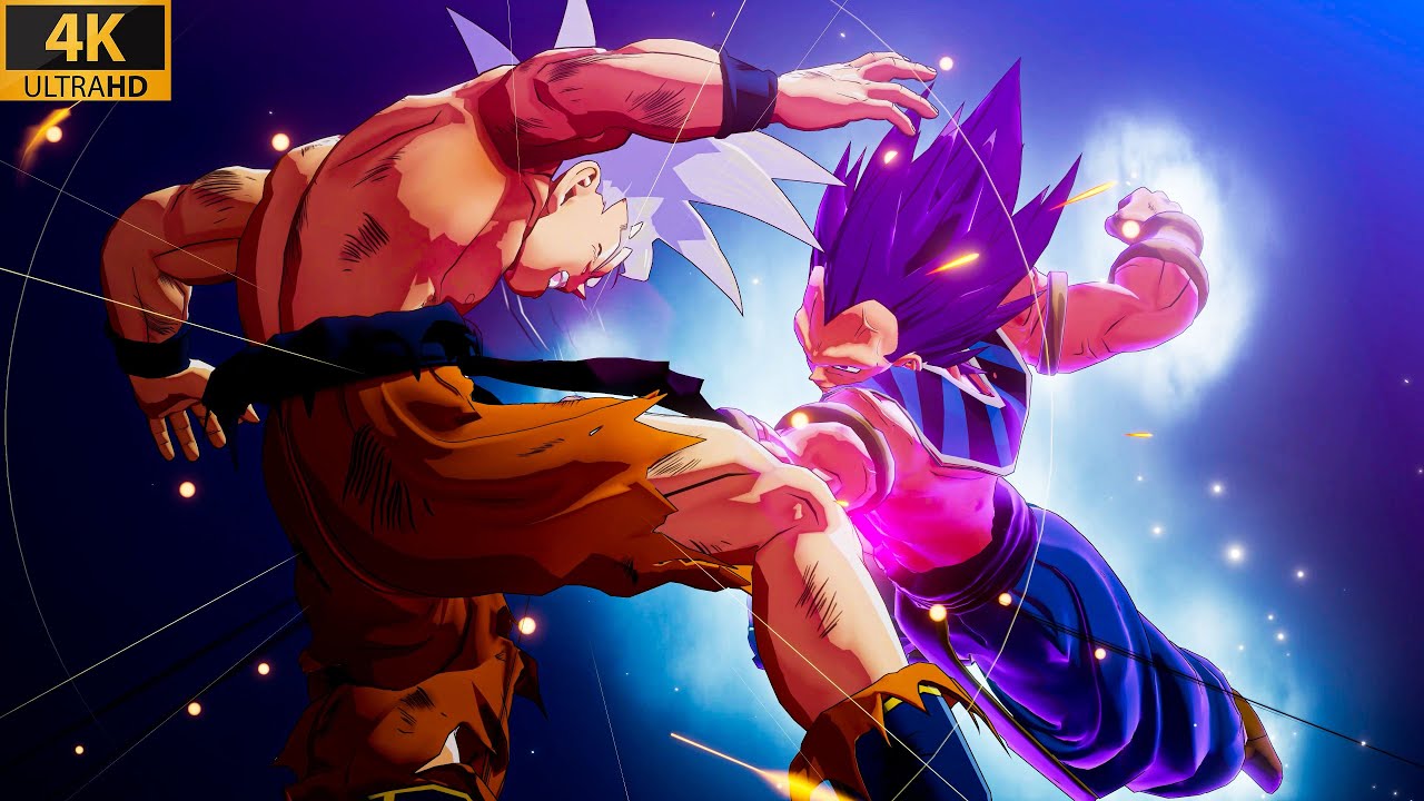 Dragon Ball Z: Kakarot Mod - Vegeta vs Goku (4K 60FPS)