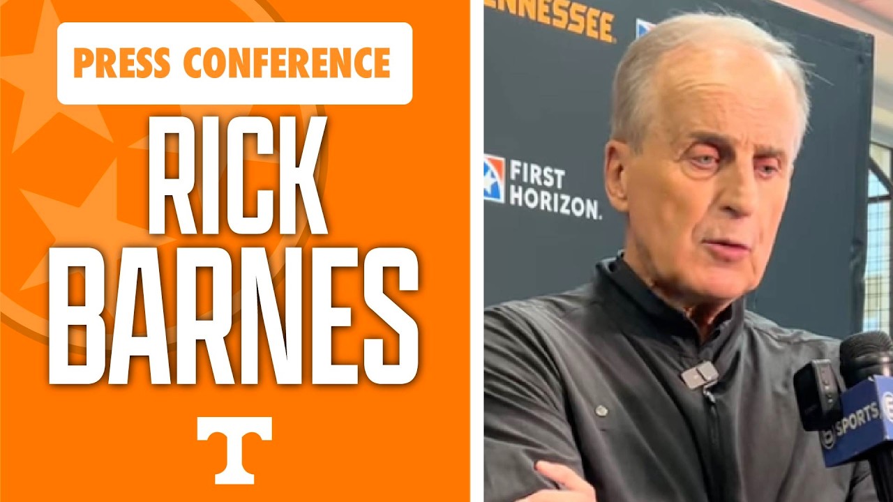 Tennessee Basketball head coach Rick Barnes updates Nate Ament status, previews SEC Tournament I GBO
