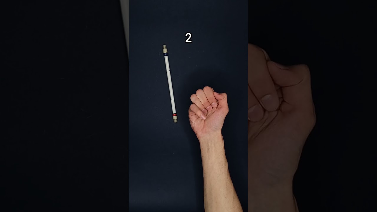 Secret pen spinning technique