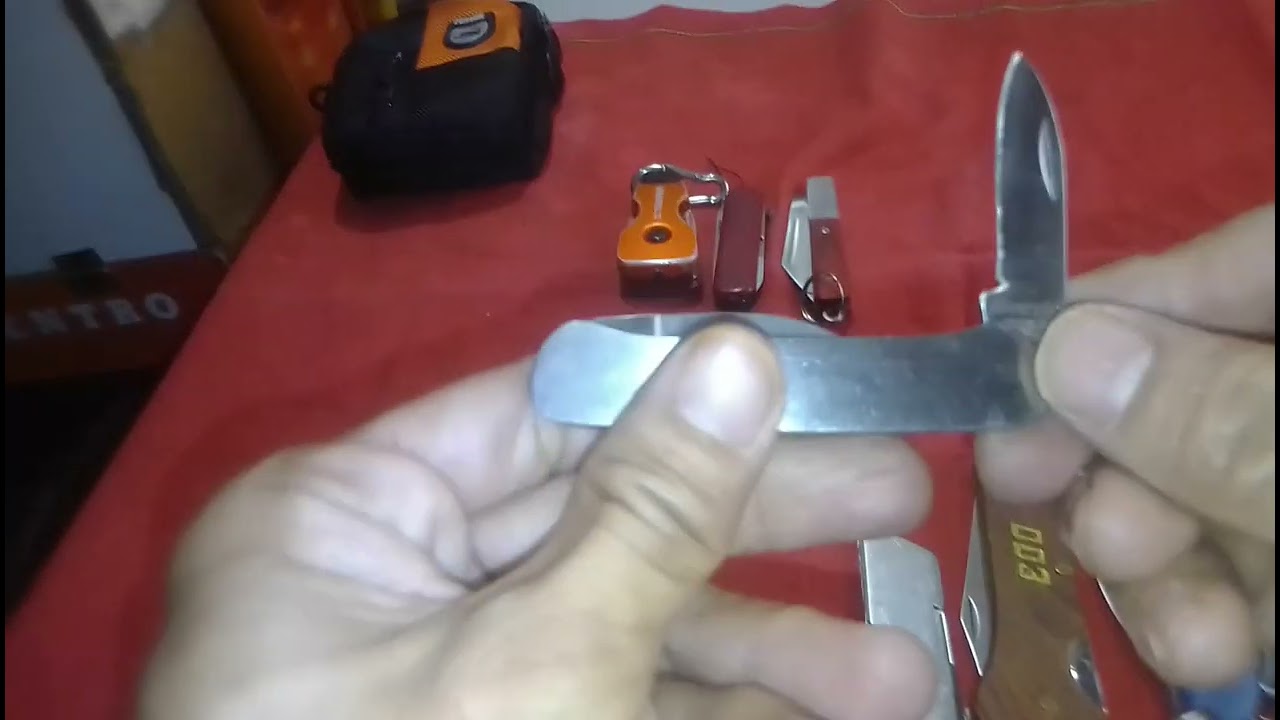 navajas para llavero