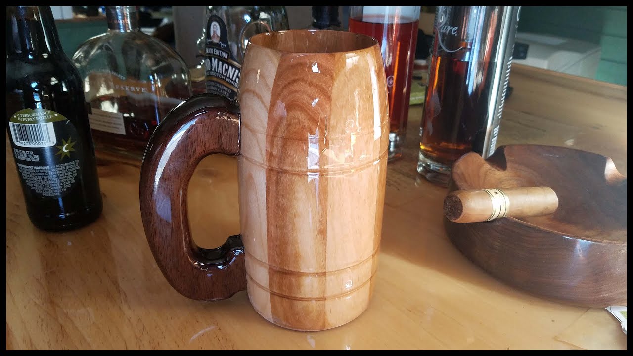 How To Turn Scrap Wood Into A Stein - Mug