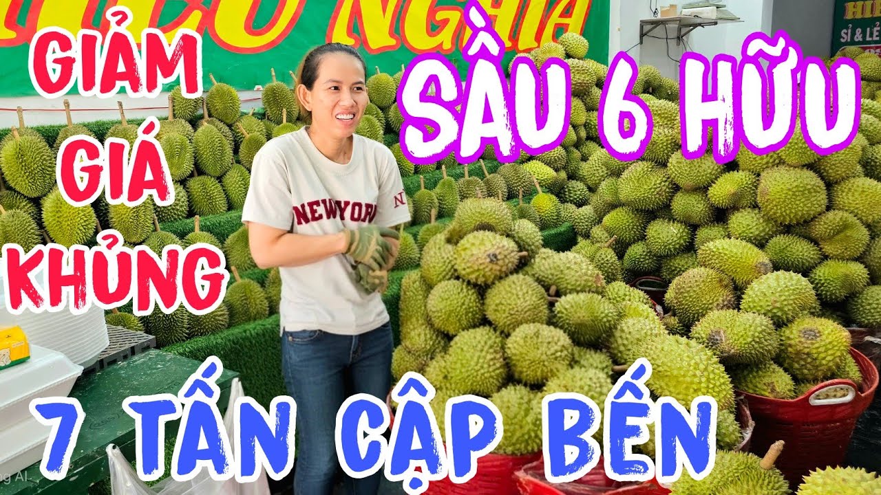 Bà Chủ Bất Ngờ Thông Báo Tin Chấn Động Sầu Riêng 6 Hữu Giảm Giá Mạnh 7 Tấn Chuẩn Bị Cập Bến.