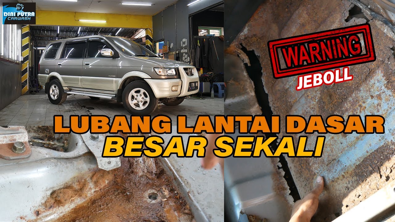 AKIBAT LANTAI TAK TERAWAT !! ISUZU PANTHER FULL DETAILING RESTORATION