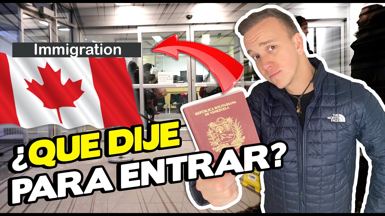 Asi se CRUZA la FRONTERA DE CANADA ¿Que preguntó el oficial? - Oscar Alejandro
