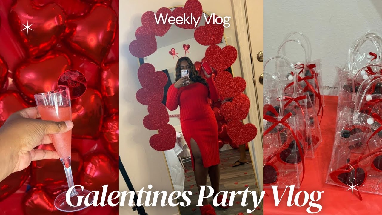 Galentines Party …… Welcome to The Red Room!!!