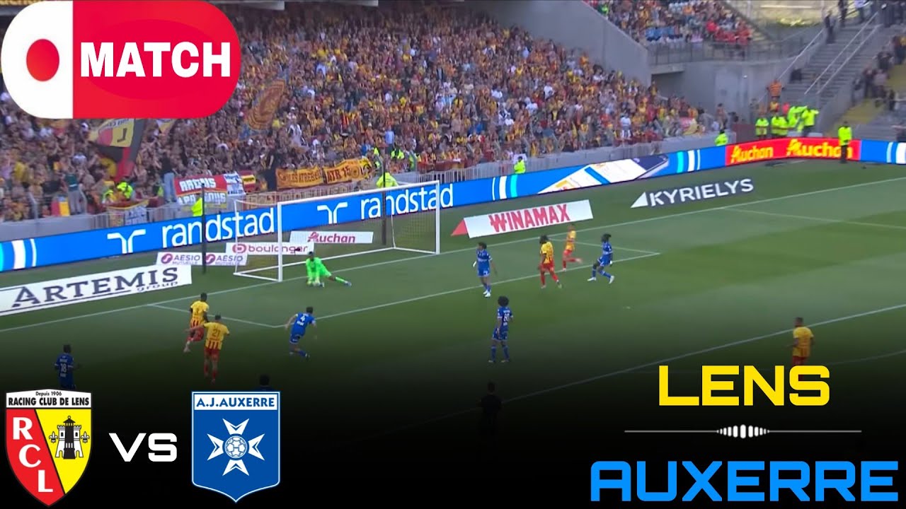 LIVE : RC Lens vs Auxerre Live Stream / French Ligue 1 Match - 2026