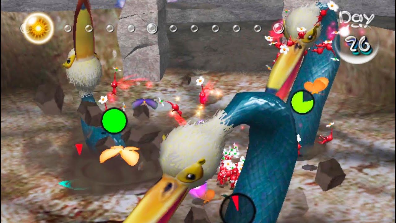 PIKMIN 1² (Louie's Quest) - All 30 enemy layouts on Sugar Crash + BAD ENDING