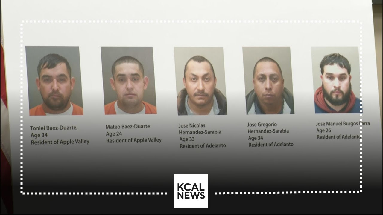Sheriff's Department connects illegal marijuana grow operation to gruesome murder in Mojave Desert