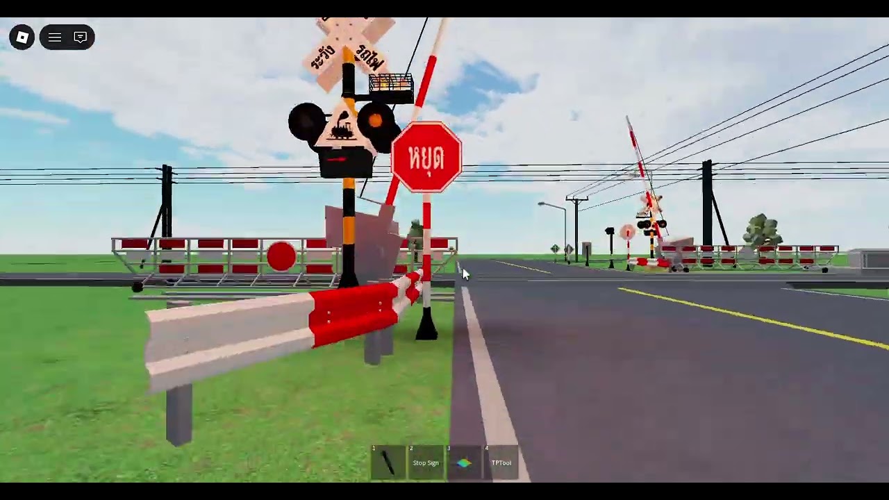 จุดตัดทางรถไฟใน roblox