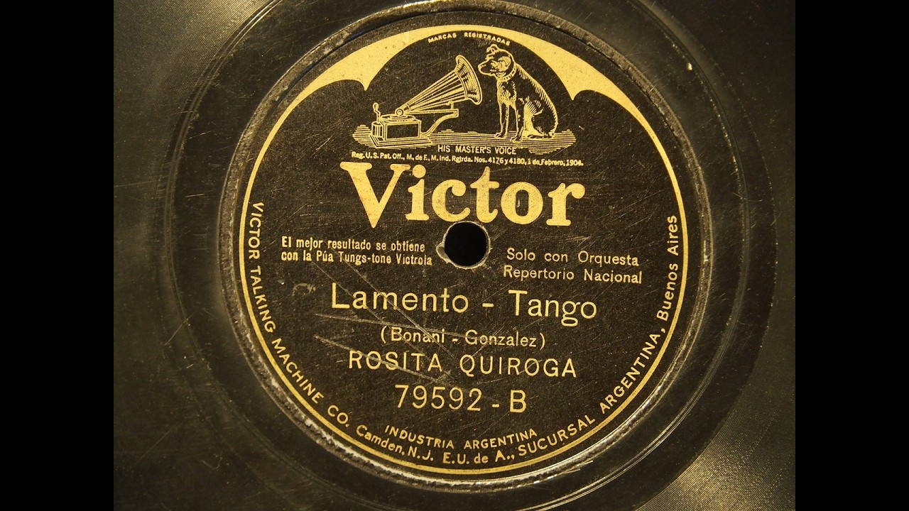 Rosita Quiroga - Lamento (Tango)