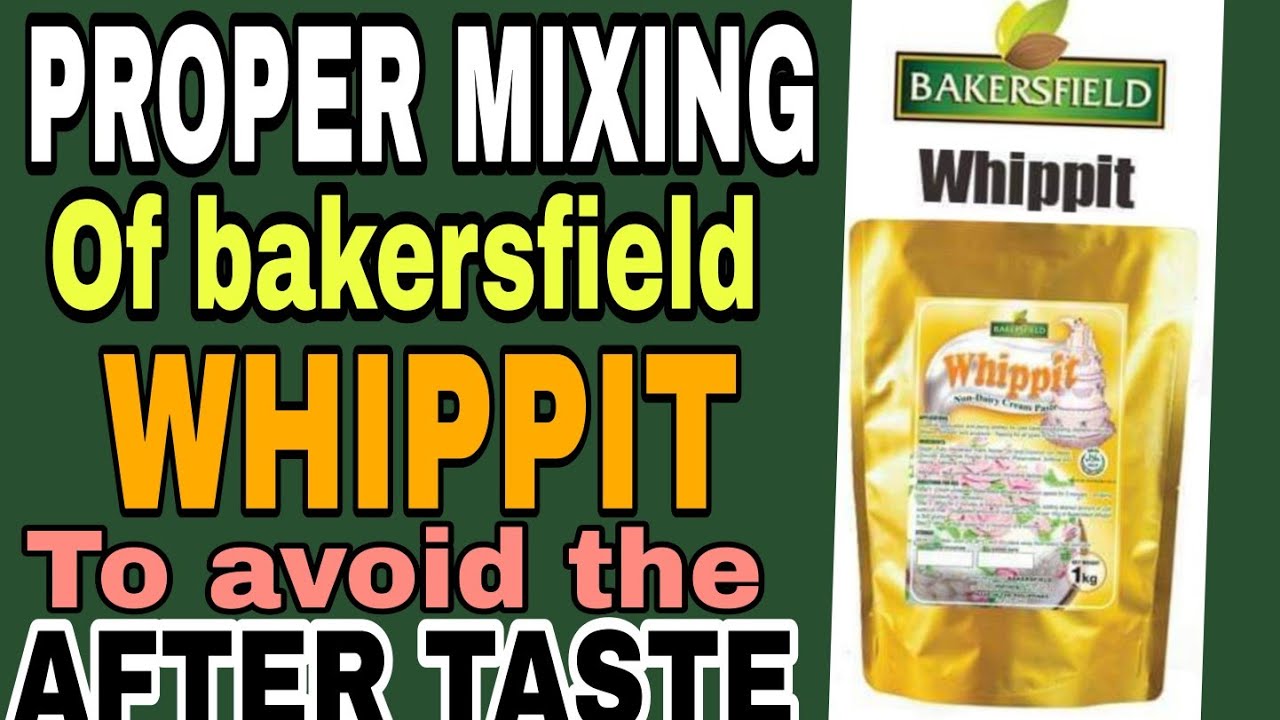 PROPER MIXING OF BAKERSFIELD PHILIPPINES  WHIPPIT / WHIPPED CREAM WHIPPIT