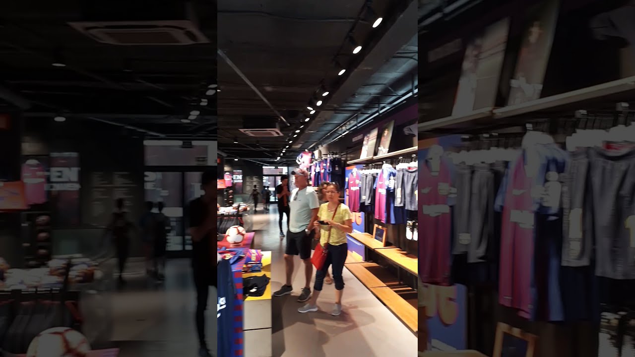 FC BARCELONA store Camp Nou Megastore