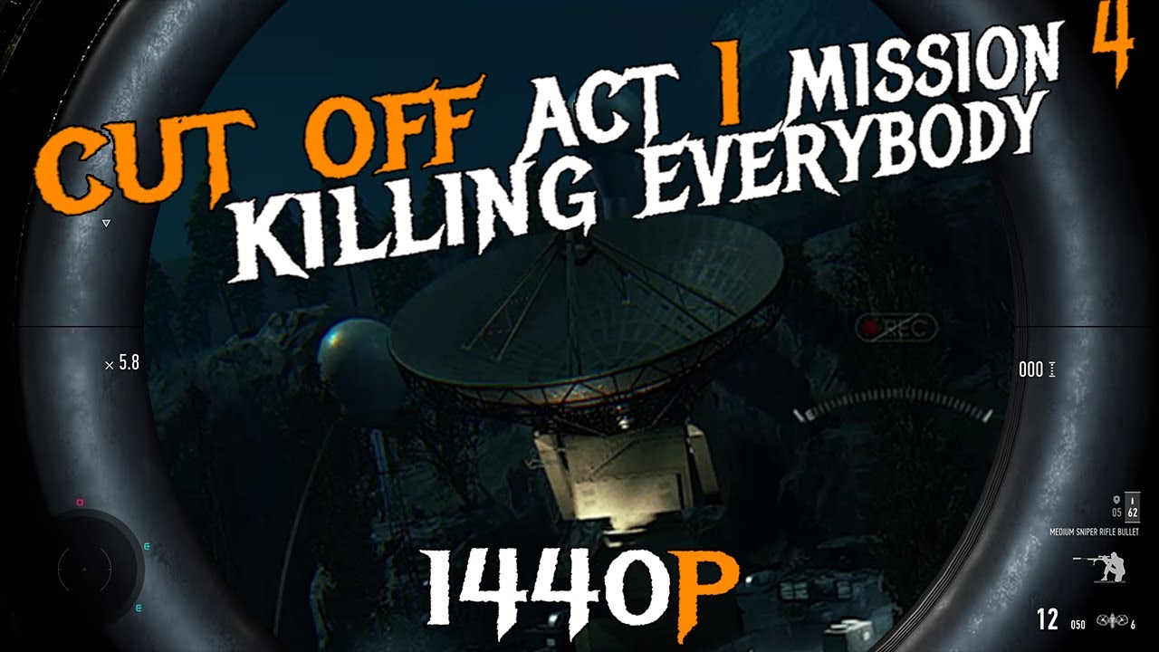 SGW3 - CUT OFF - ACT 1 Mission 4 reposition radio telescopes and clear the outpost and some P.O.I.'s