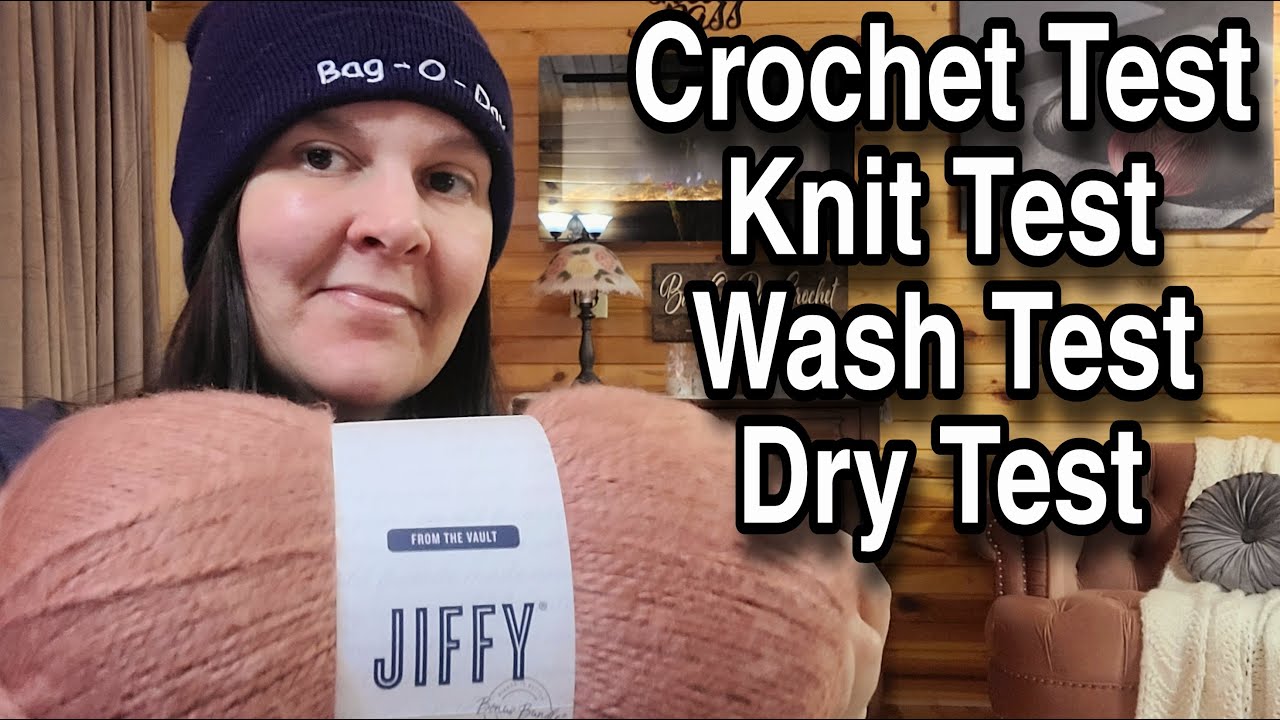 NEW YARN Lion Brand JIFFY YARN Review