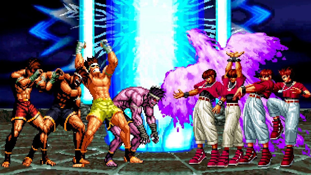 [KOF Mugen] Zesp&oacute;ł Joe Higashi kontra zesp&oacute;ł Chrisa