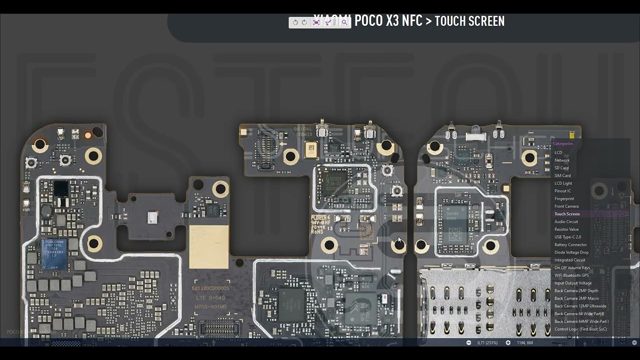 skema POCO X3 NFC
