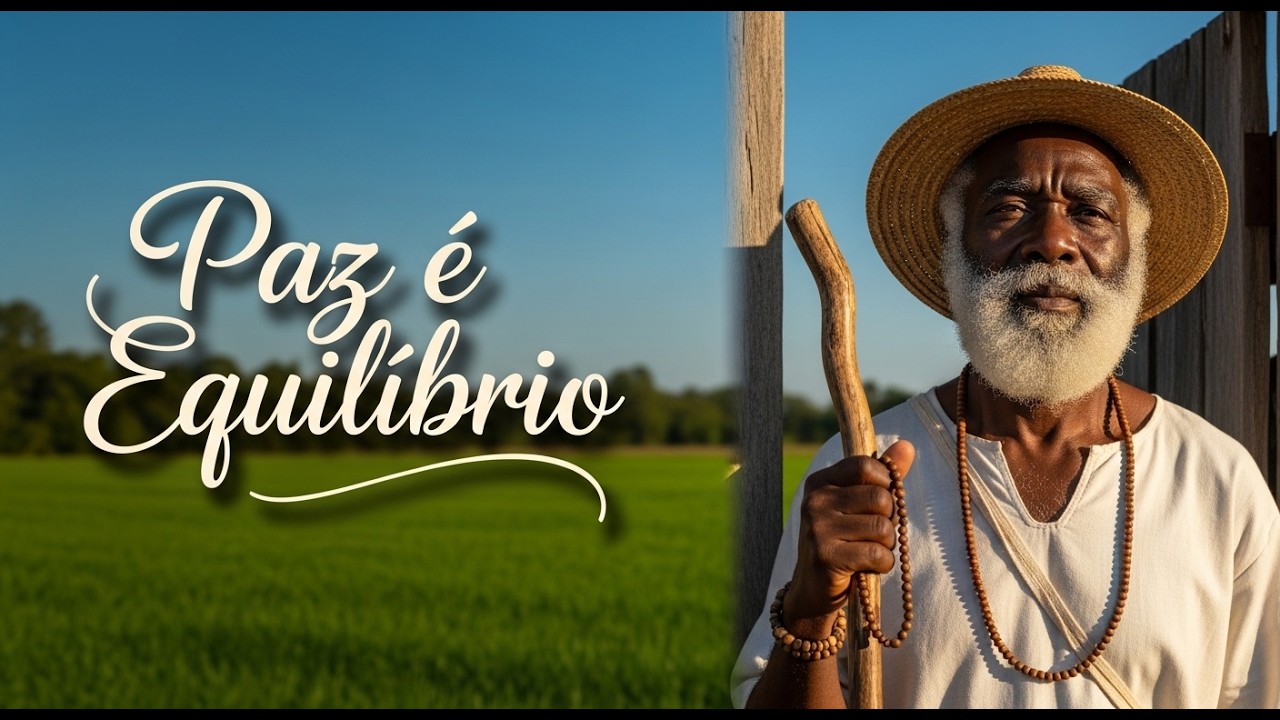 Paz Não é Ausência de Problema | Ponto de Umbanda com Preto-Velho para Equilíbrio 🙏🏾🕯️