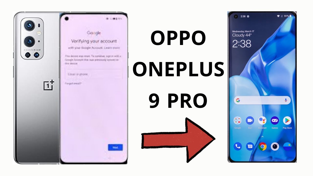 oppo oneplus 9 pro frp bypass google account remove