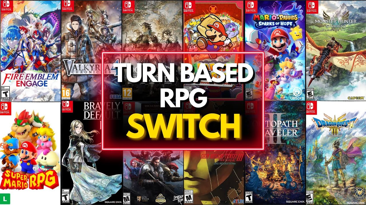 TOP 40 BEST Turn-Based RPGs on Nintendo Switch (2025)