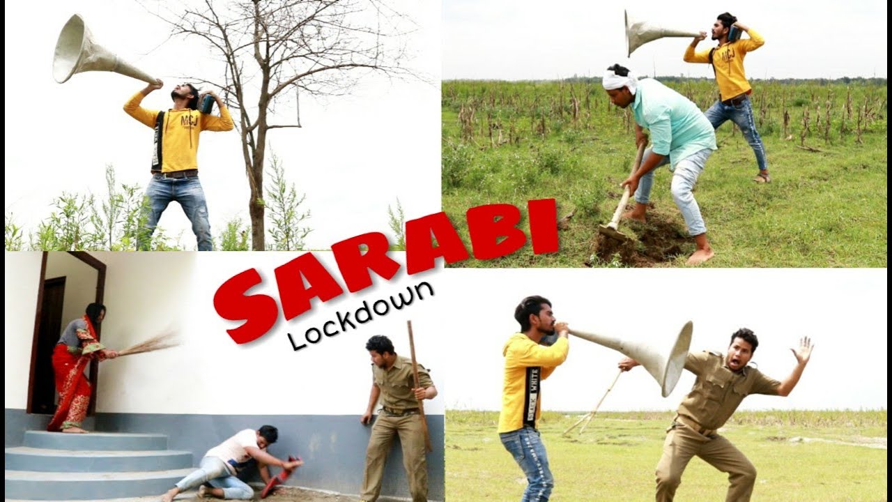 Sharabi in Lockdown Hindi Surjapuri Comedy Video | Bindas Fun2