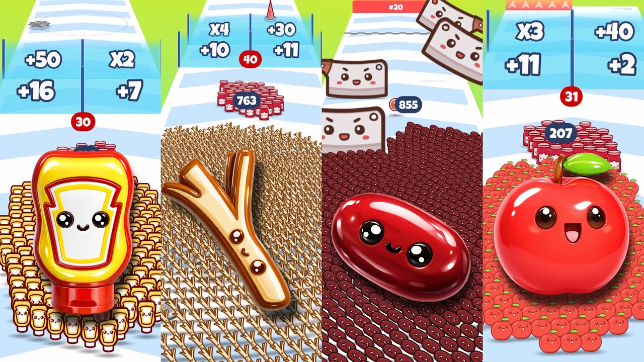Food Run – Relaxing Satisfying SpeedRun Gameplay