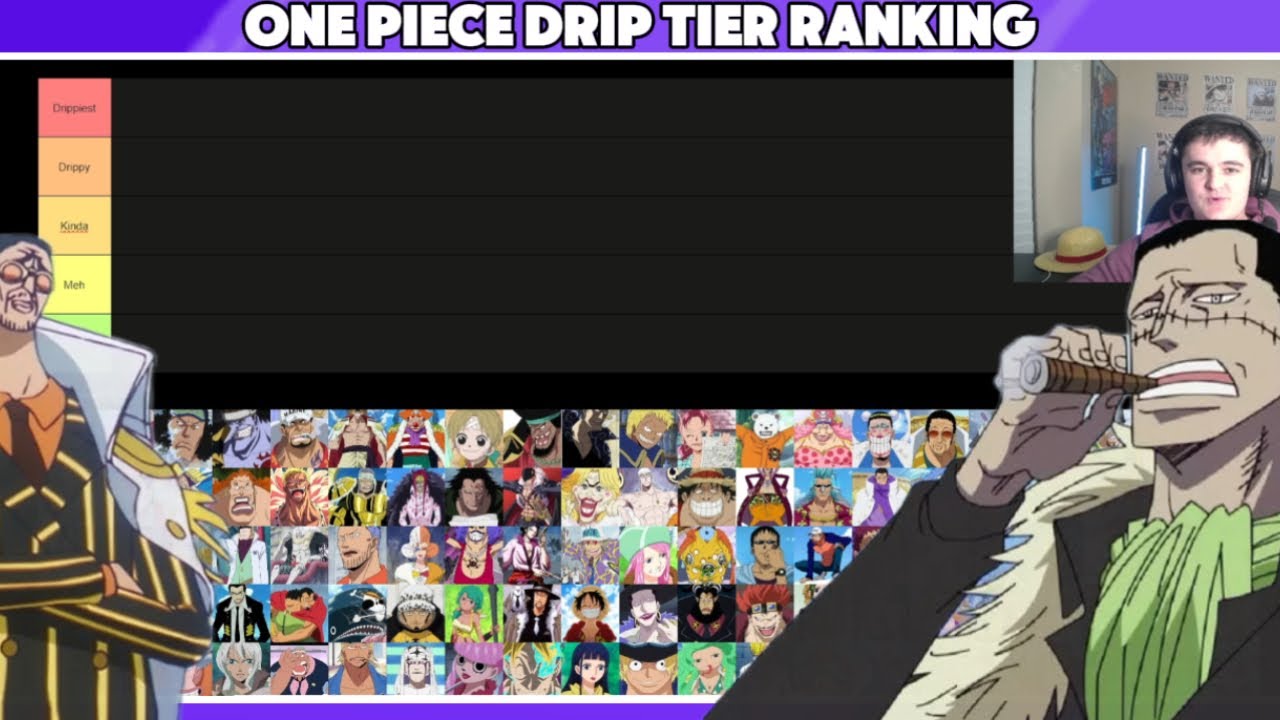RANKING 120+ ONE PIECE CHARACTERS BASED ON DRIP (TIER LIST)