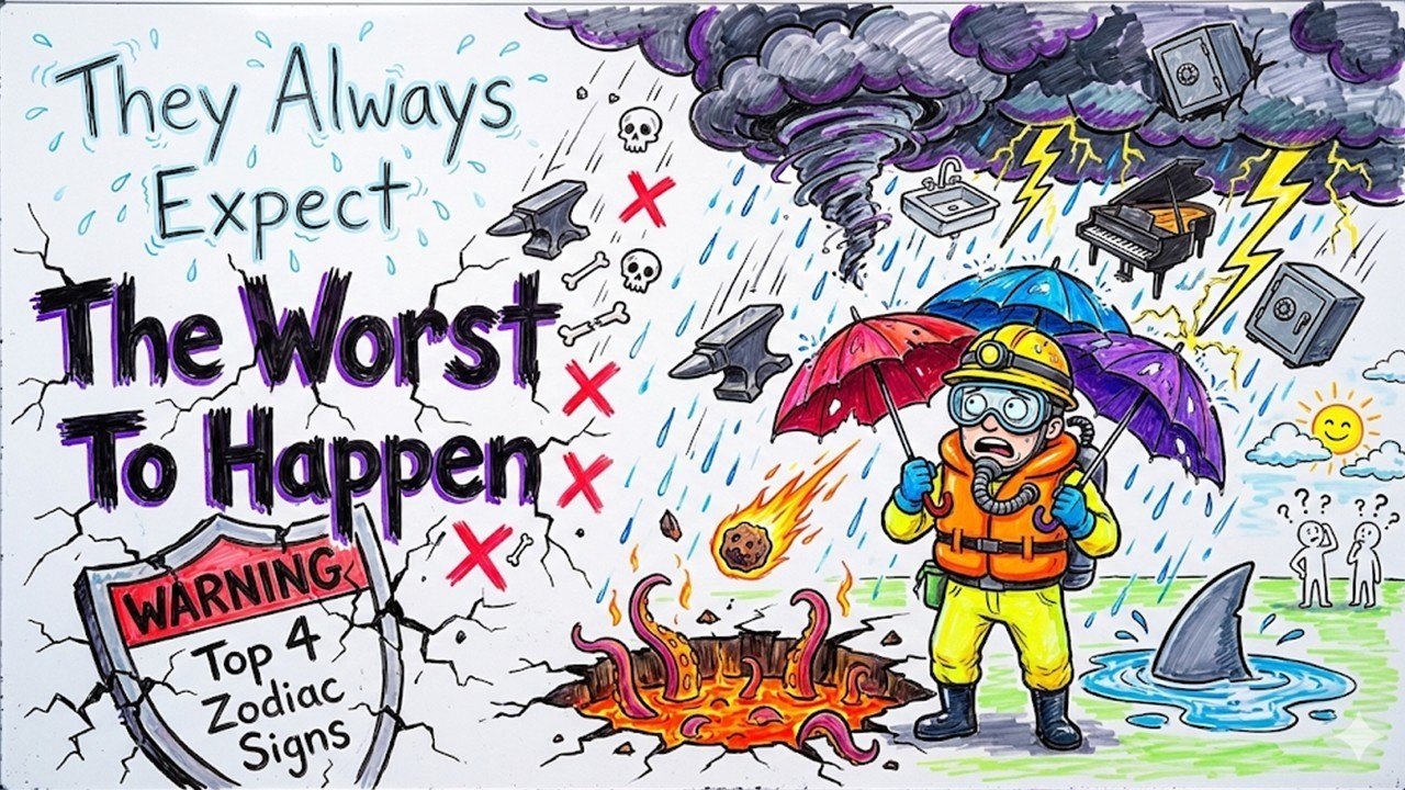 They Always Expect The Worst To Happen || Top 4 Zodiac Signs