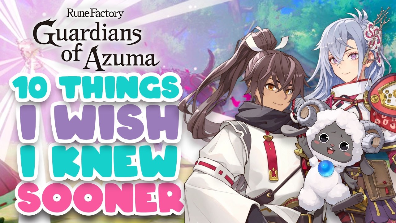 10 Things I Wish I Knew Sooner in Rune Factory Guardians of Azuma! Tips & Tricks! (Switch 2)