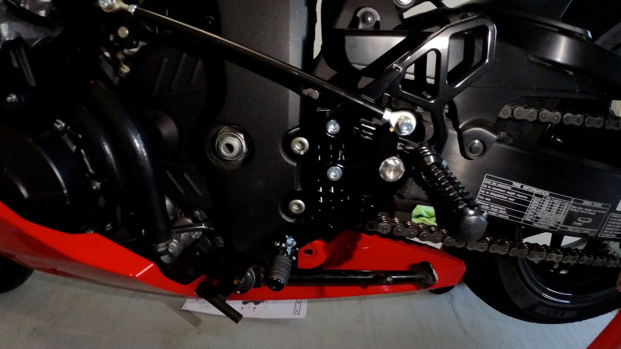 Installing Vortex Rear Sets on my 18 CBR600RR (GP Shift)