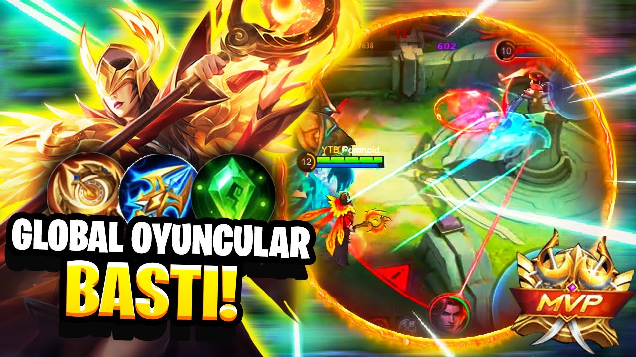 TAKIMI GLOBAL 1 OYUNCULAR BASTI!🥴 - PHARSA - Mobile Legends