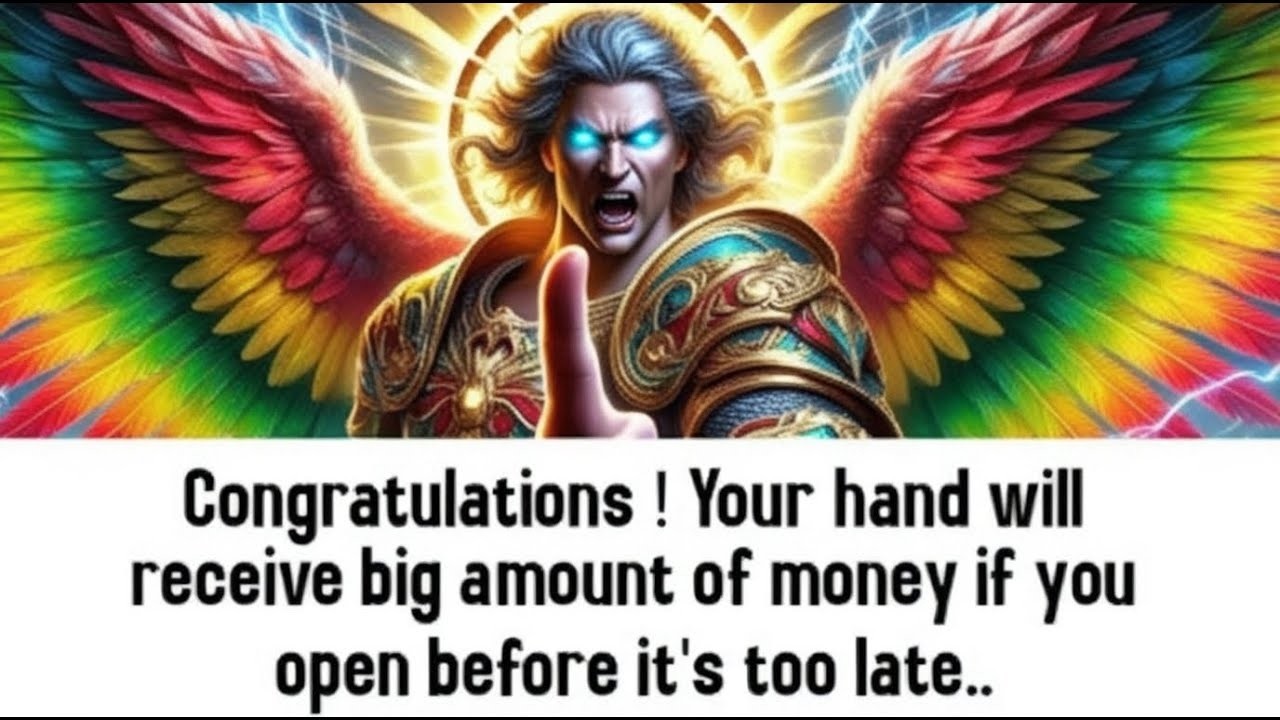 💸 congratulations ! Your hand will receive big amount of money if you open before it's too late..