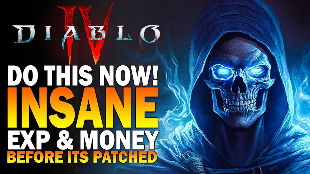 NEW XP & LOOT CAVE! 20Million XP Per HOUR! Diablo 4 Best XP & Legendary Farm