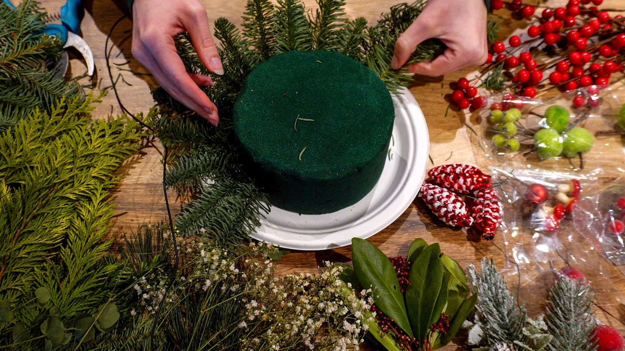 ASMR | Making a Christmas Piece ⭐