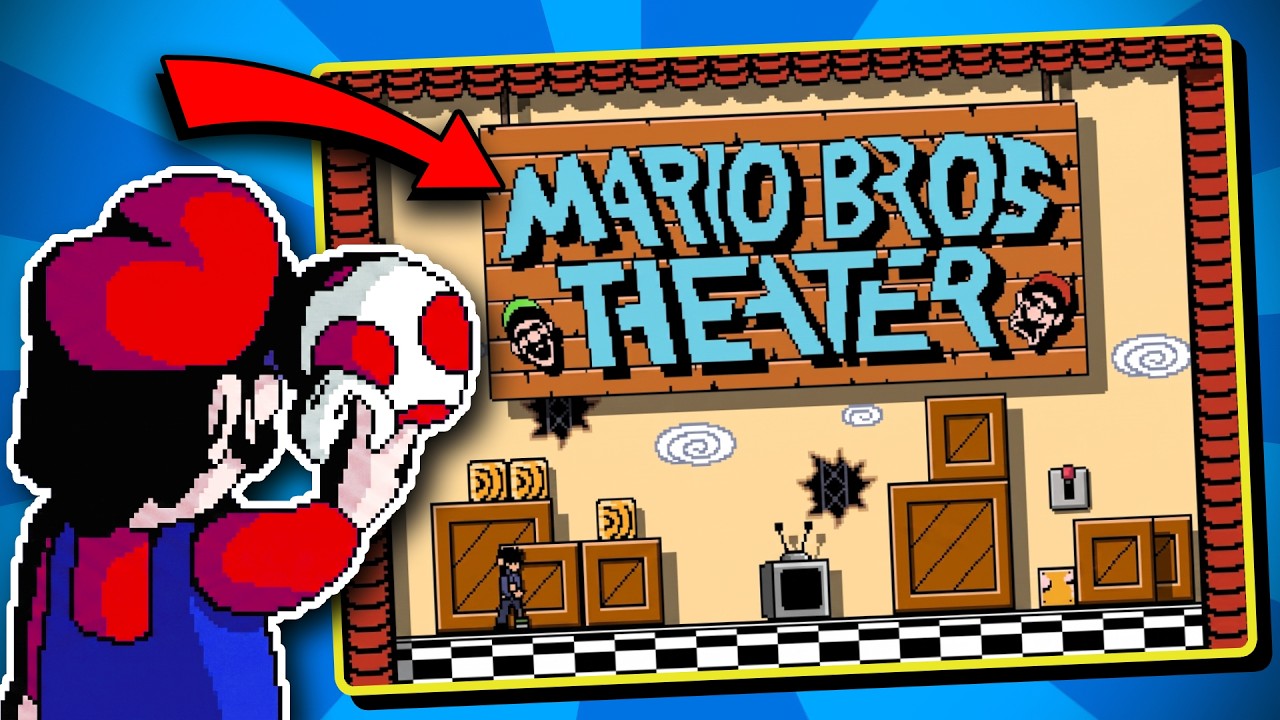 I was not ready for Mario Bros. Theater?!