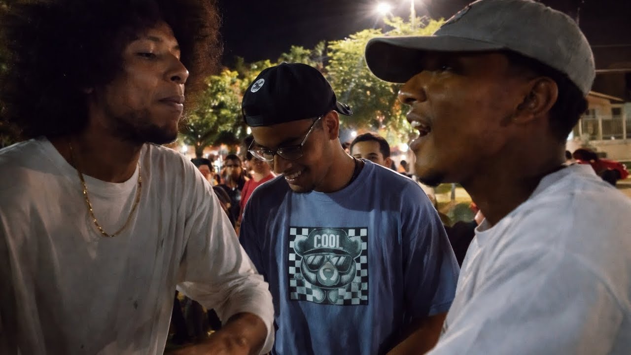 PK VS ANDROIKA/Batallas De Rap/GOLDEN WHITE RÉCORD- Arte urbano 