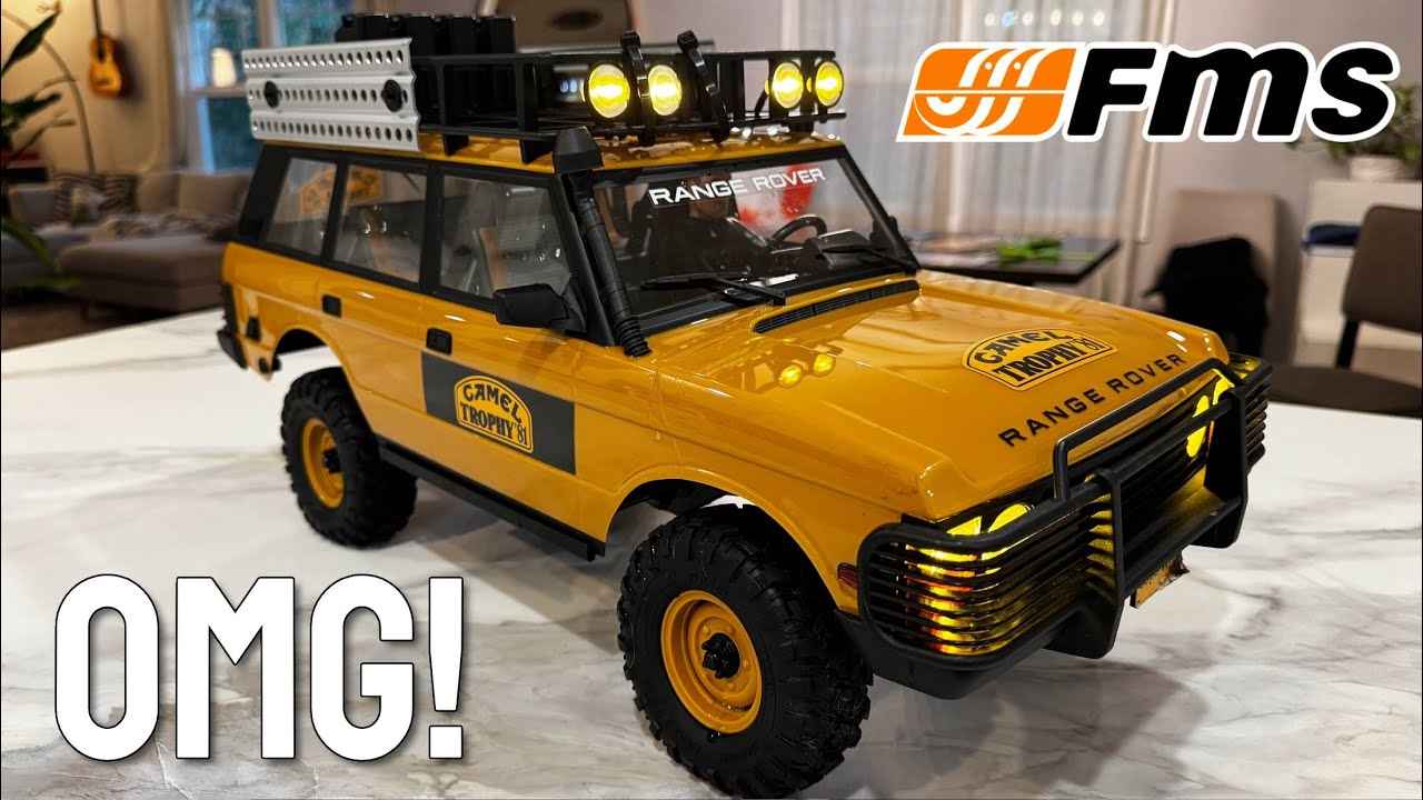 The Best 1/10 Scale RC Truck of 2025? - FMS 1:10 FCX10 Camel Trophy Edition 🏆