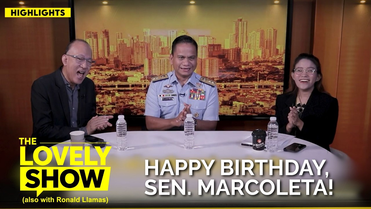 The Lovely Show hosts sing Chinese happy birthday song for Sen. Marcoleta