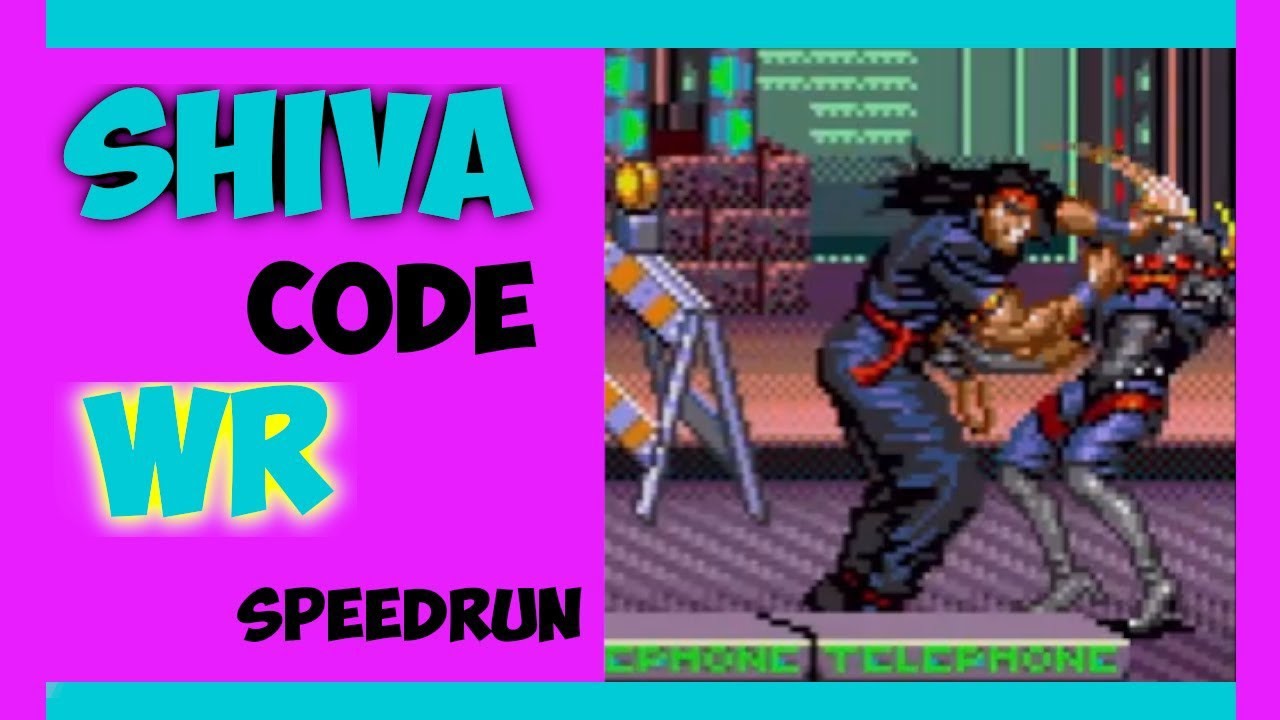 [WR] Streets of Rage 3 Shiva (code) speedrun 45:03