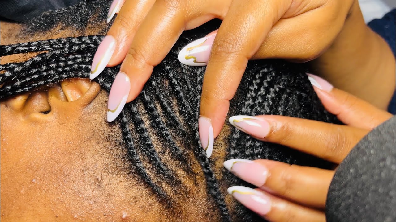 ASMR| Super attentive scalp scratching with long nails #asmr #relaxing