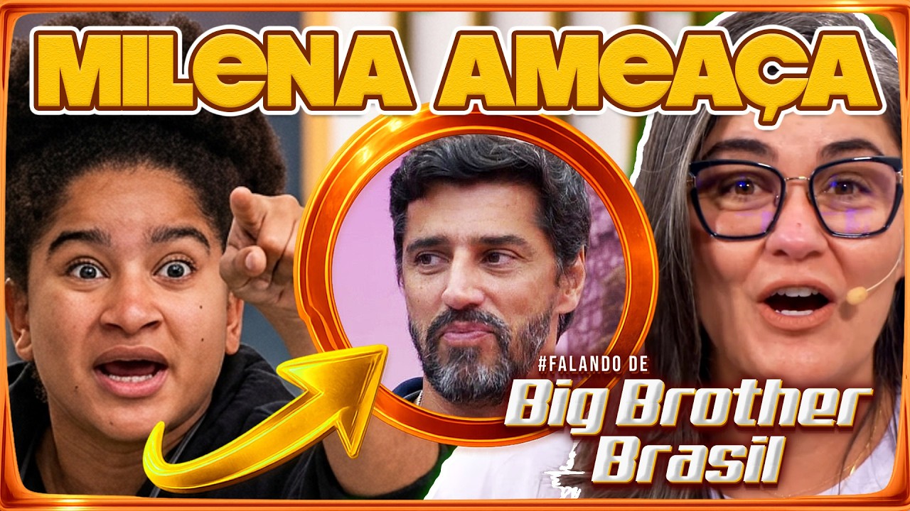 🔴BBB26: Breno eliminado! Milena ameaça Cowboy: 