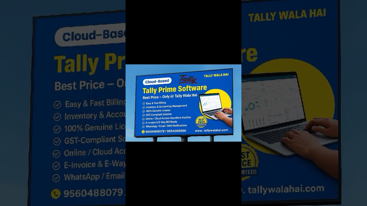 Tally Prime Software Best Price &ndash; Genuine Tally Dealer in Nehru Place | Tally on Cloud #nehruplace